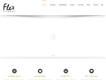 Tablet Screenshot of flexfitnesstn.com